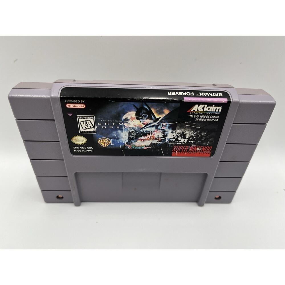 Batman Forever (Super Nintendo, SNES) - Authentic